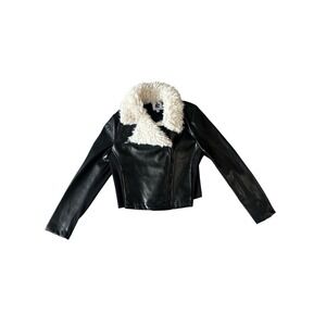 Juicy Couture‎ Faux Leather & Sherpa
Moto Jacket Medium